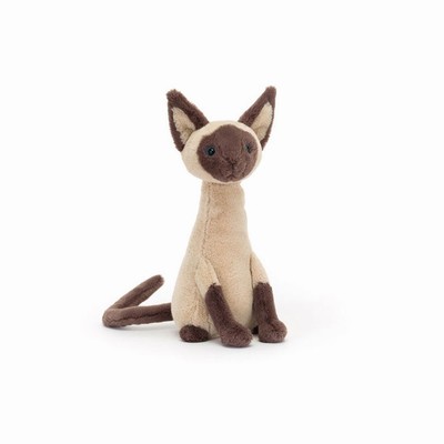 Jellycat Iris Siamese Cat New Zealand | LFQHY5413